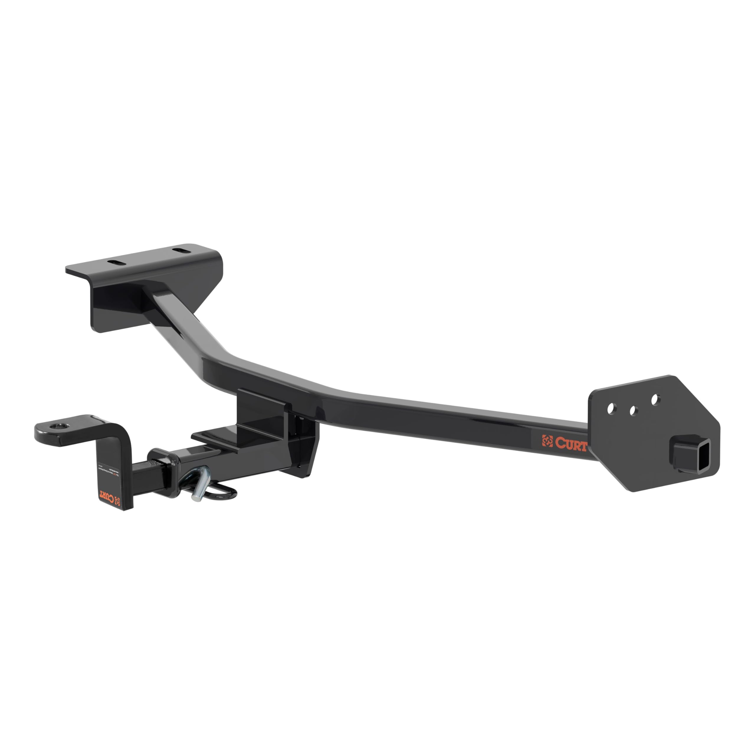 CURT Class 1 Trailer Hitch with Ball Mount, 1-1/4-In Receiver, Fits Nissan Leaf Select