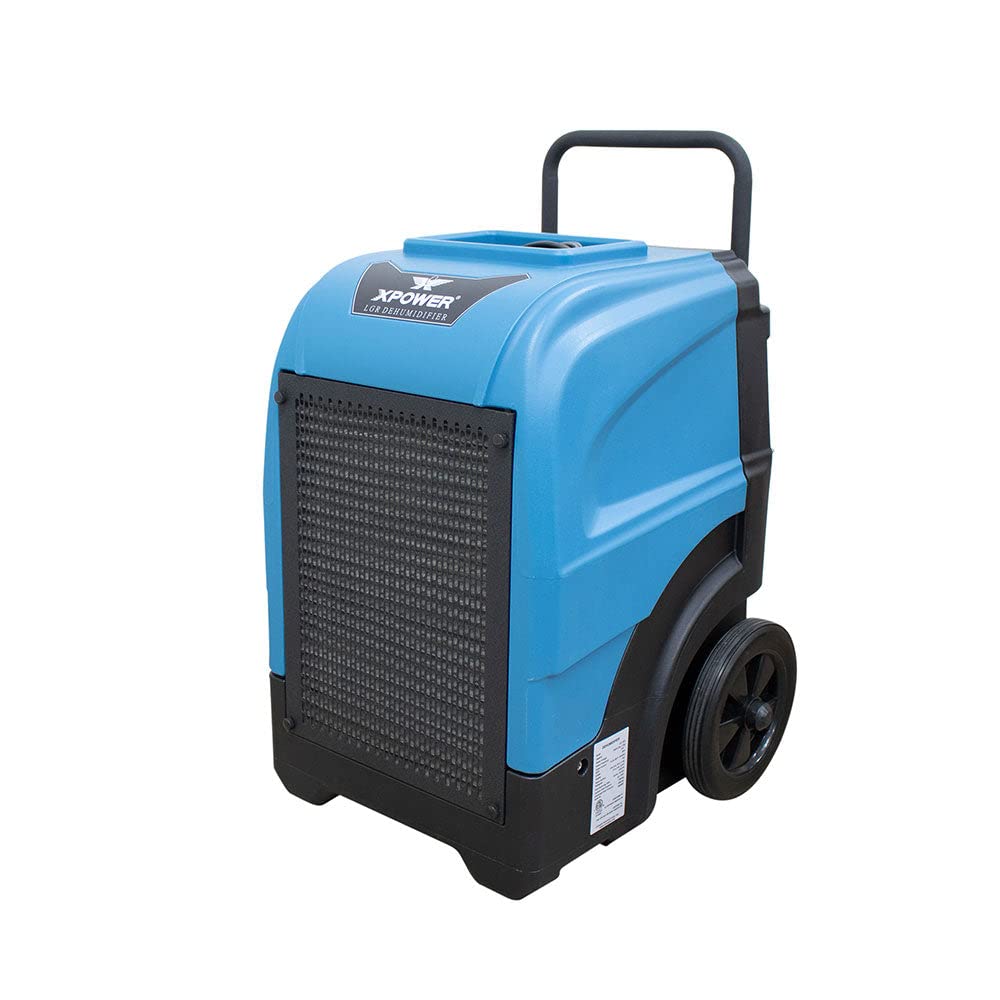 LGR Dehumidifier, XPOWER Commercial Water Removal 165, Volts 115, Amps 10.2, Model# XD-165L