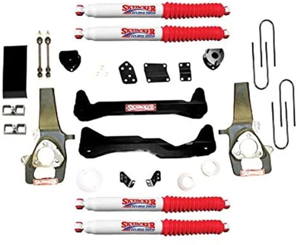 Suspension Lift Kit D640SSK-H Skyjacker w/Shock 4 in. Lift 4 Shocks Suspension Lift Kit w/Shock