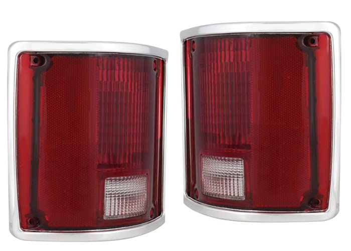 LED87FD Brothers Trucks Taillamp Assemblies - Fleetside - Deluxe - Pair