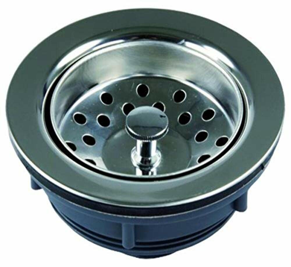 Large JR Products Kitchen Strainer - Chrome