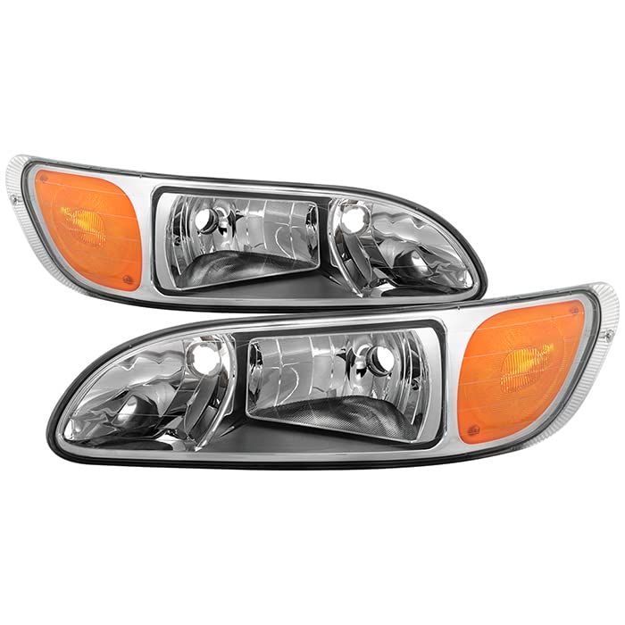 OEM Style Xtune Headlights (HD-JH-PETE00-AM-C) (OE)