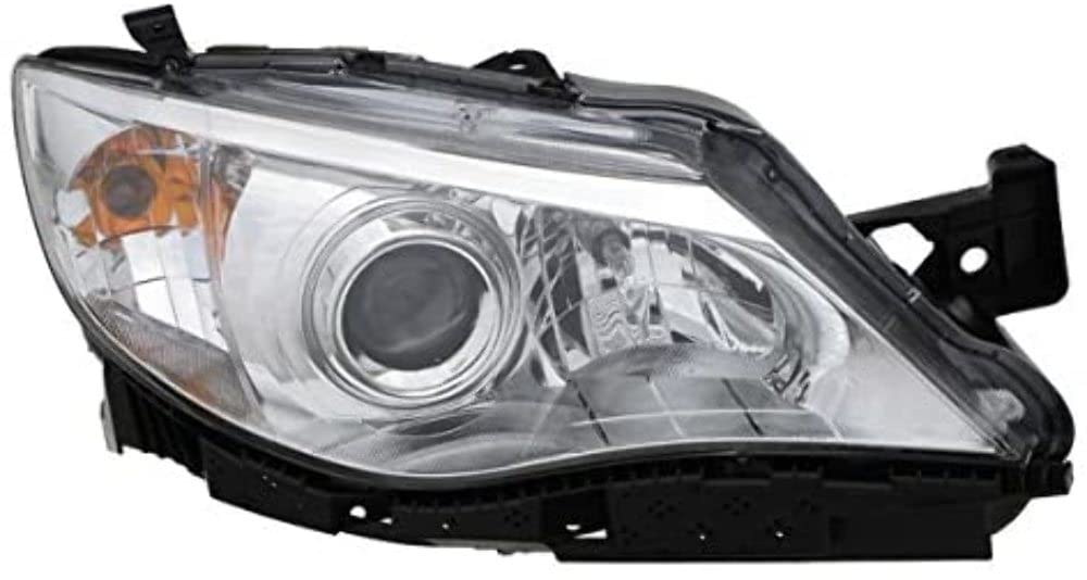 Eagle Eyes Passenger Headlamp Assy SR037-B001R, Clear, Fits Subaru Impreza, Non-Certified, Waterproof