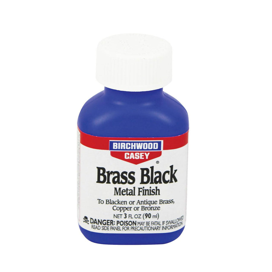 Brass Black Metal Finish Birchwood Casey, 3-Ounce