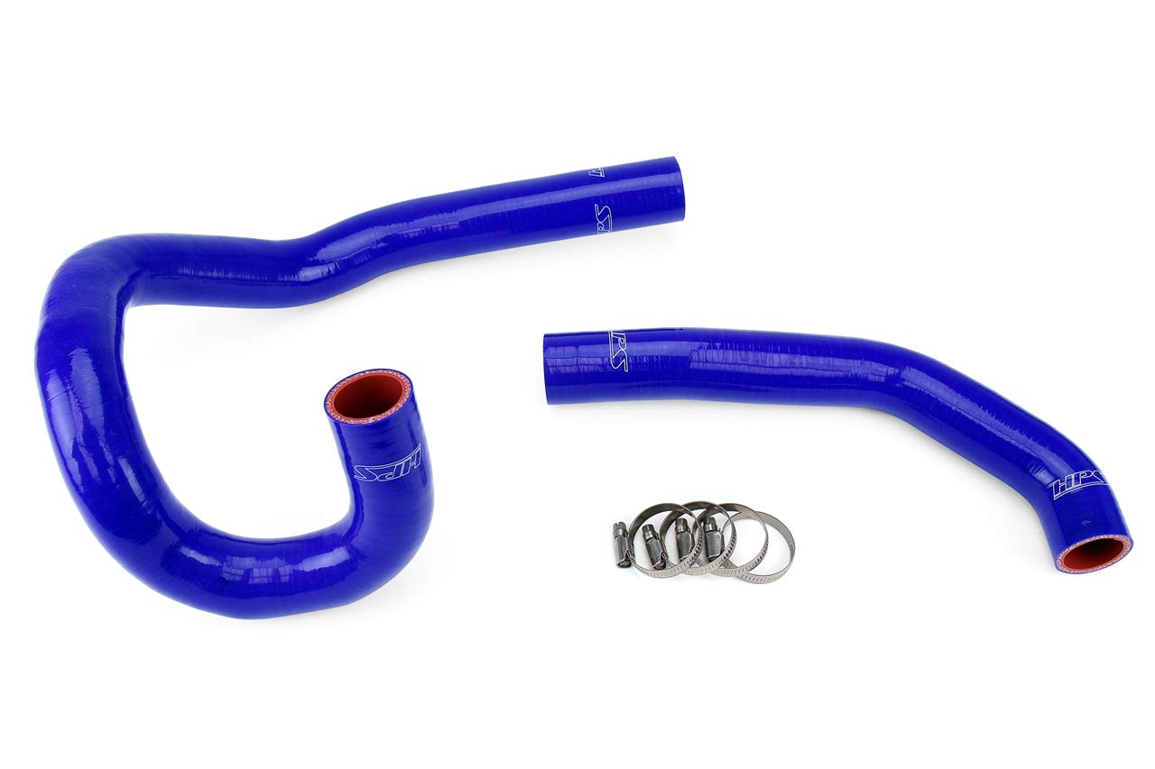 Blue HPS 57-1205-BLUE Silicone Radiator Coolant Hose Kit