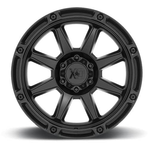 Xd863 Satin Black Wheel with Alloy Steel XD Wheels (20 x 9. inches /5 x 71 mm, 18 mm Offset)