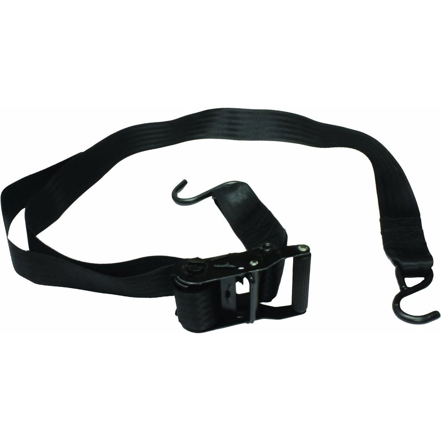 Muddy 2" X 6' Adjustable Heavy-Duty Durable Reliable Versatile Outdoor Replacement Ratchet Strap with 2 Vinyl-Coated Steel Hooks