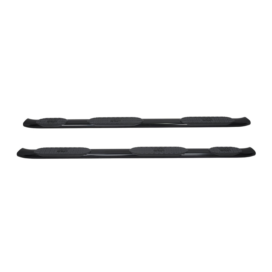 Westin PRO TRAXX 5 Oval Wheel to Wheel Nerf Bars fits 2019-2025 Silverado Sierra 1500 Crew Cab 5'5" Bed (Exc 2019 Silverado LD/Sierra 1500 Limited) Black Pair
