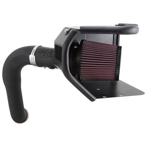 Cold Air Intake System K&N: High-Flow Air-Filter, Increase Performance & Horsepower: Compatible with 2011-2017 JEEP Compass; 2011-2017 JEEP Patriot, 57-1567