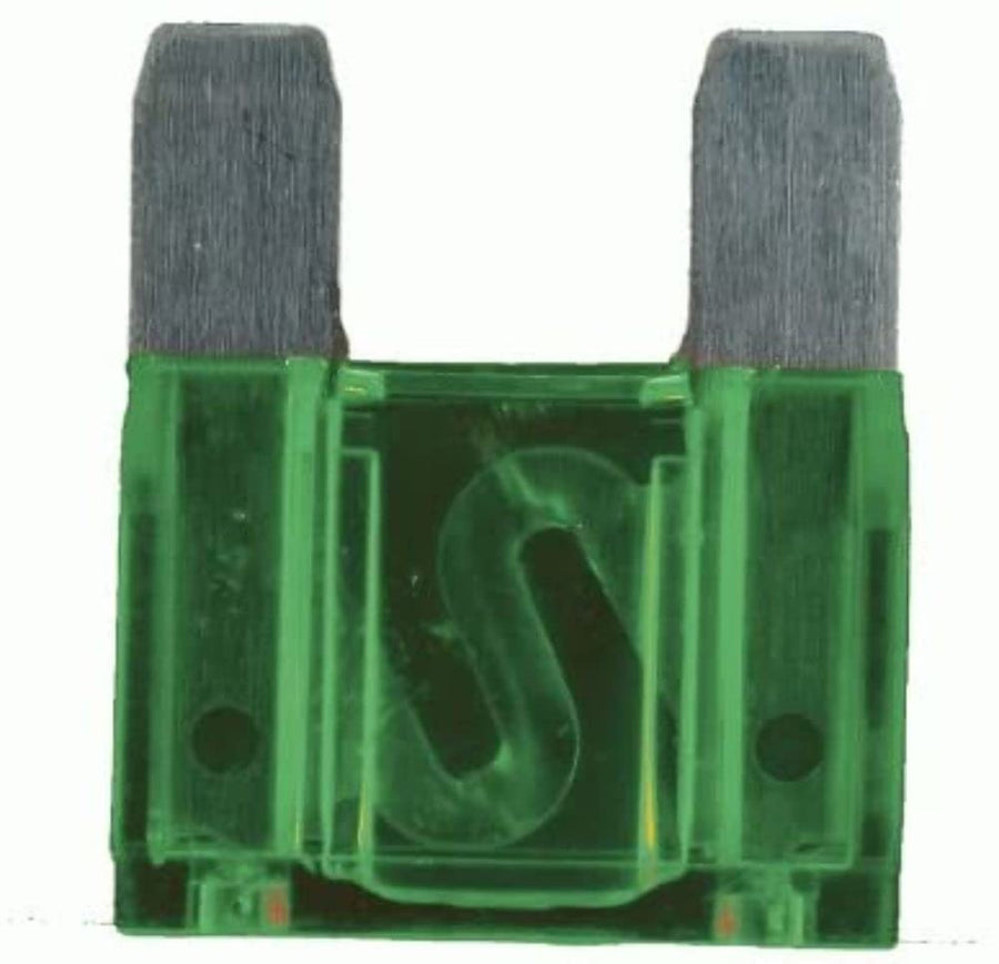 MAX3010 InstallBay by Metra 30-Amp Maxi Blade Fuse Green 32VDC Automotive Auto Car Truck RV Boat-10 Pack