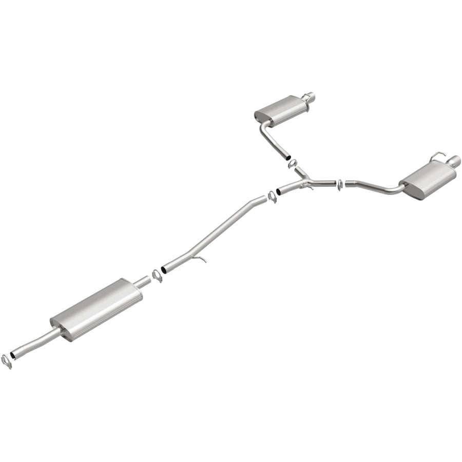 Replacement Exhaust System Kit BRExhaust 106-0931: Compatible with 2013-2019 Ford Flex 3.5L