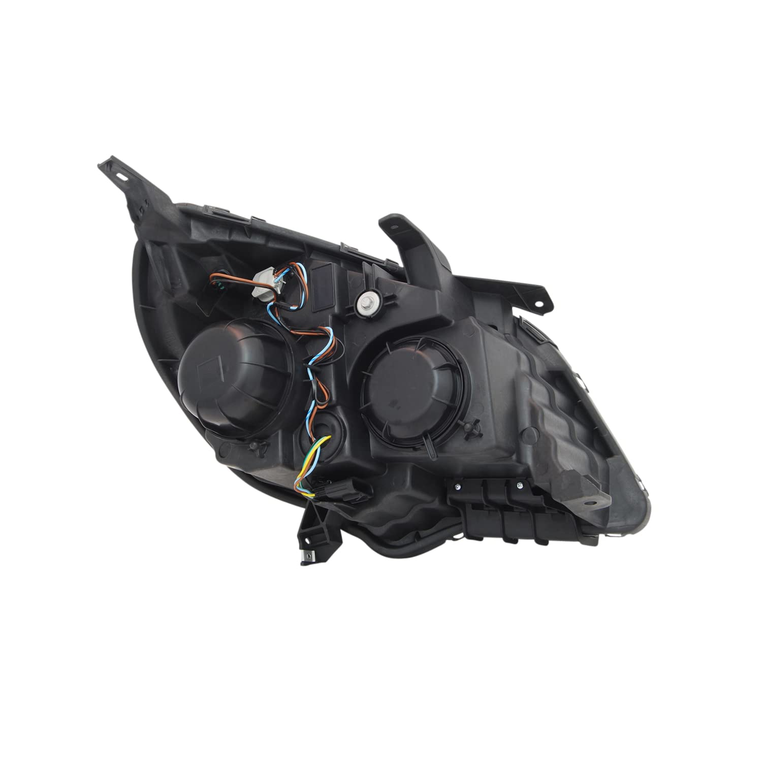 Left TYC Headlight Assembly Compatible with 2010-2015 Chevrolet Equinox