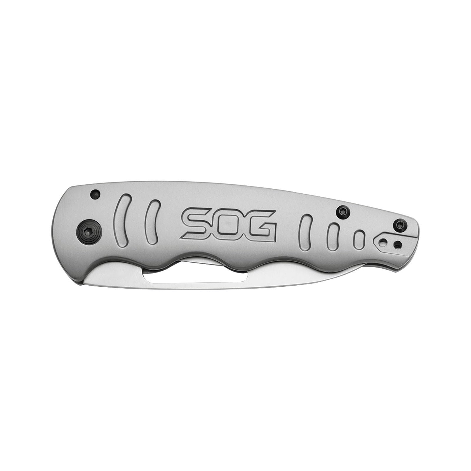 SOG Escape FL Pocket Folding Knife | Professional Entry-Level, All-Metal Construction, Frame-Lock, Reversible Pocket Clip