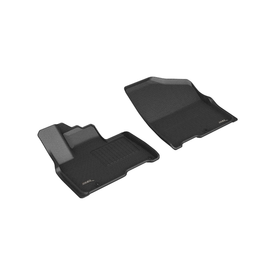 Kagu 3D MAXpider Custom Fit Floor Mat (Black) Compatible with Kia Carnival 7/8-Seat 2022-2025 - Front Row