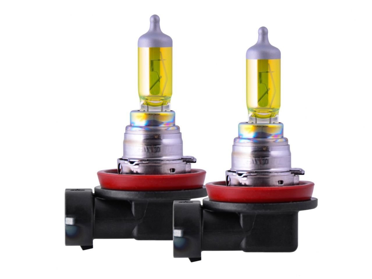 PIAA Solar Yellow 22-13416 H16 Light Bulb (2500K - 12V 19W), 2 Pack, white