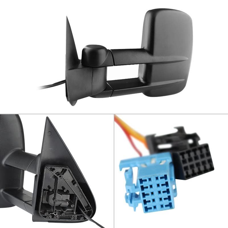 POWER Xtune Heated Adjust Mirror (MIR-CSIL03-PW-L)