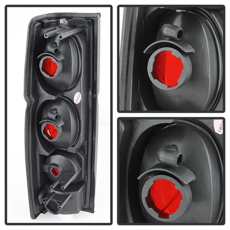 Auto Spyder 5078216 Euro Style Tail Lights Black/Smoked