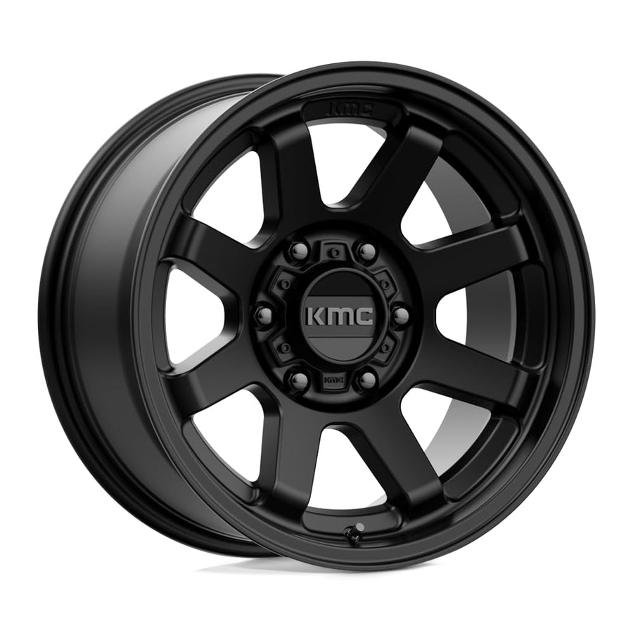 KMC Wheels 17X8.5 TRAIL 6X1354.75 0mm SATIN BLACK - KM72378563700US