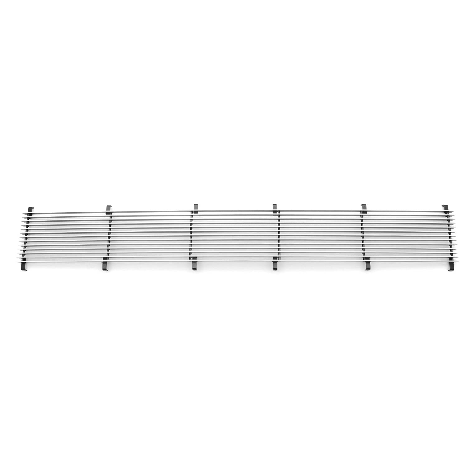 Horizontal T-Rex 20630 Aluminum Polished Finish Billet Phantom Grille Insert for Mazda Pick Up
