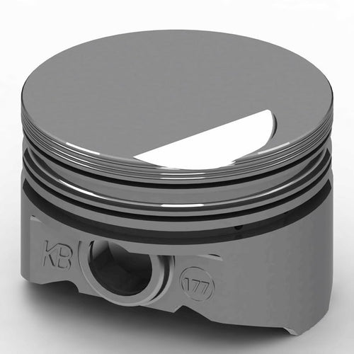 KB PISTONS KB Series, Hypereutectic, 4.040 in Bore, 5/64 x 5/64 x 3/16 in Ring Grooves, Minus 2.00 cc