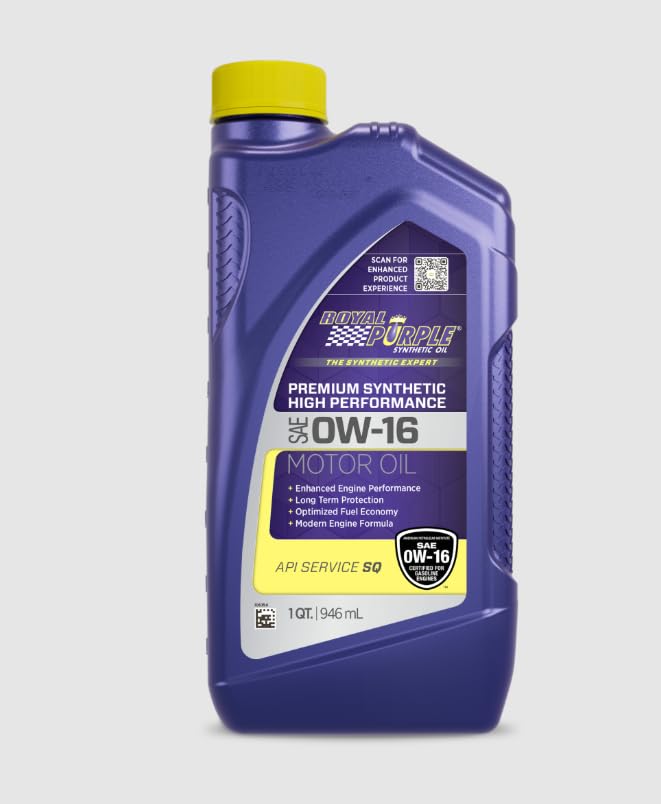 01016-0W16 Royal Purple QT. BOTTLE
