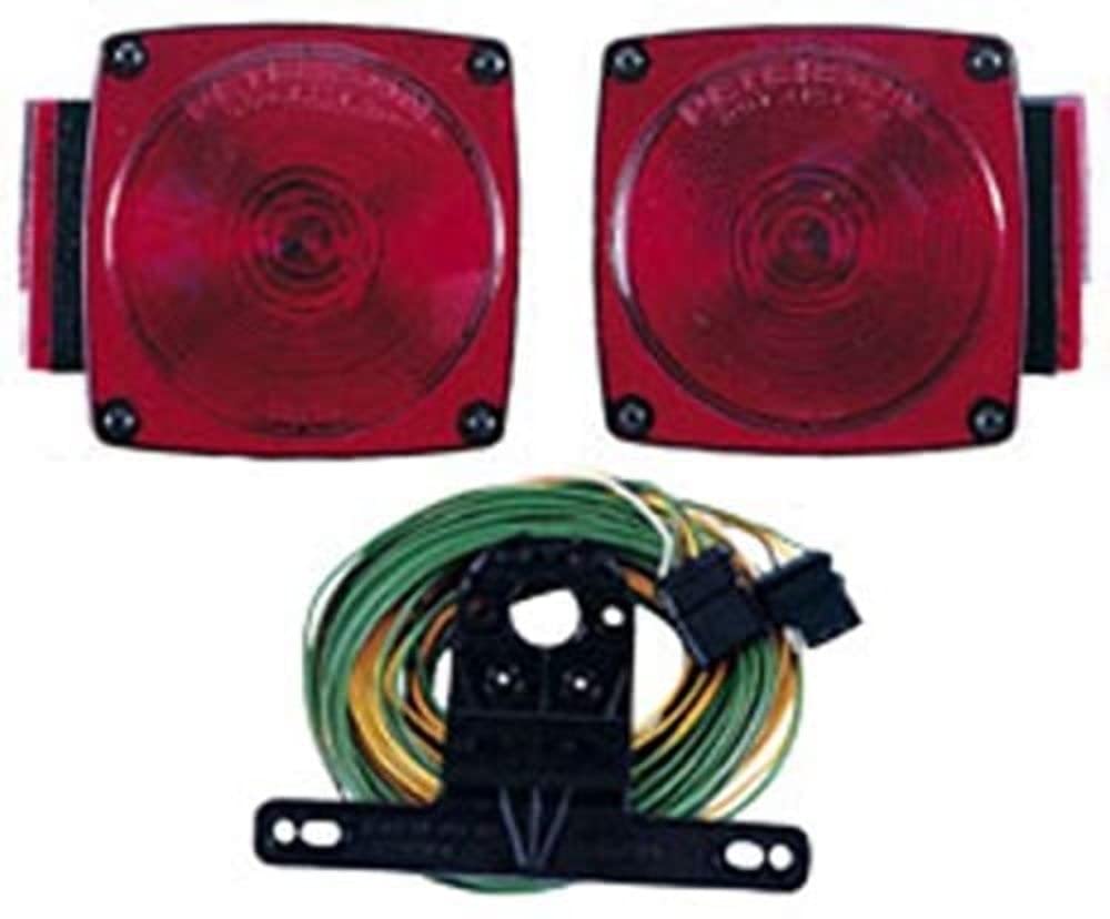 Peterson Manufacturing 541 Stop & Tail Trailer Light 4.75"x4.50" (Inc Und 80" Kit Rear Light Only), 1 Pack