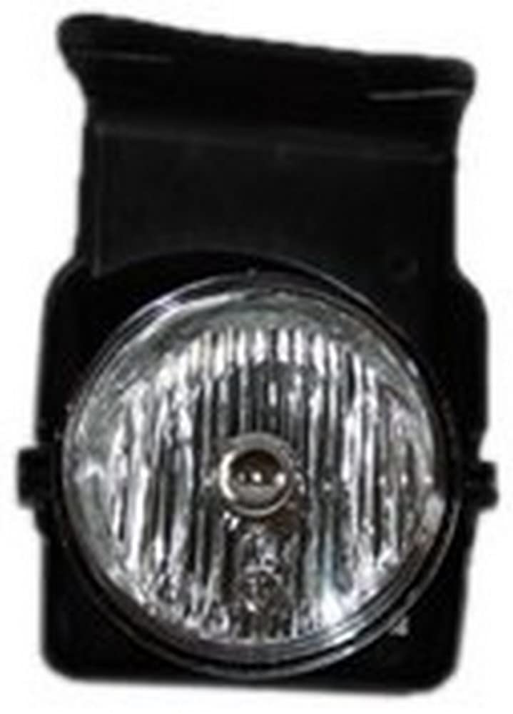 Left TYC Fog Light Assembly Compatible with 2003-2004 GMC Sierra Pickup