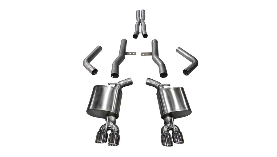Cat Back Exhaust Corsa Performance 14989, 1 Pack