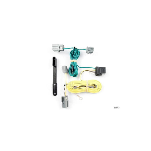 CURT 56047 Custom Vehicle-Side 4-Pin Trailer Wiring Harness, Fits Select Buick Lucerne, Ford Fiesta Sedan