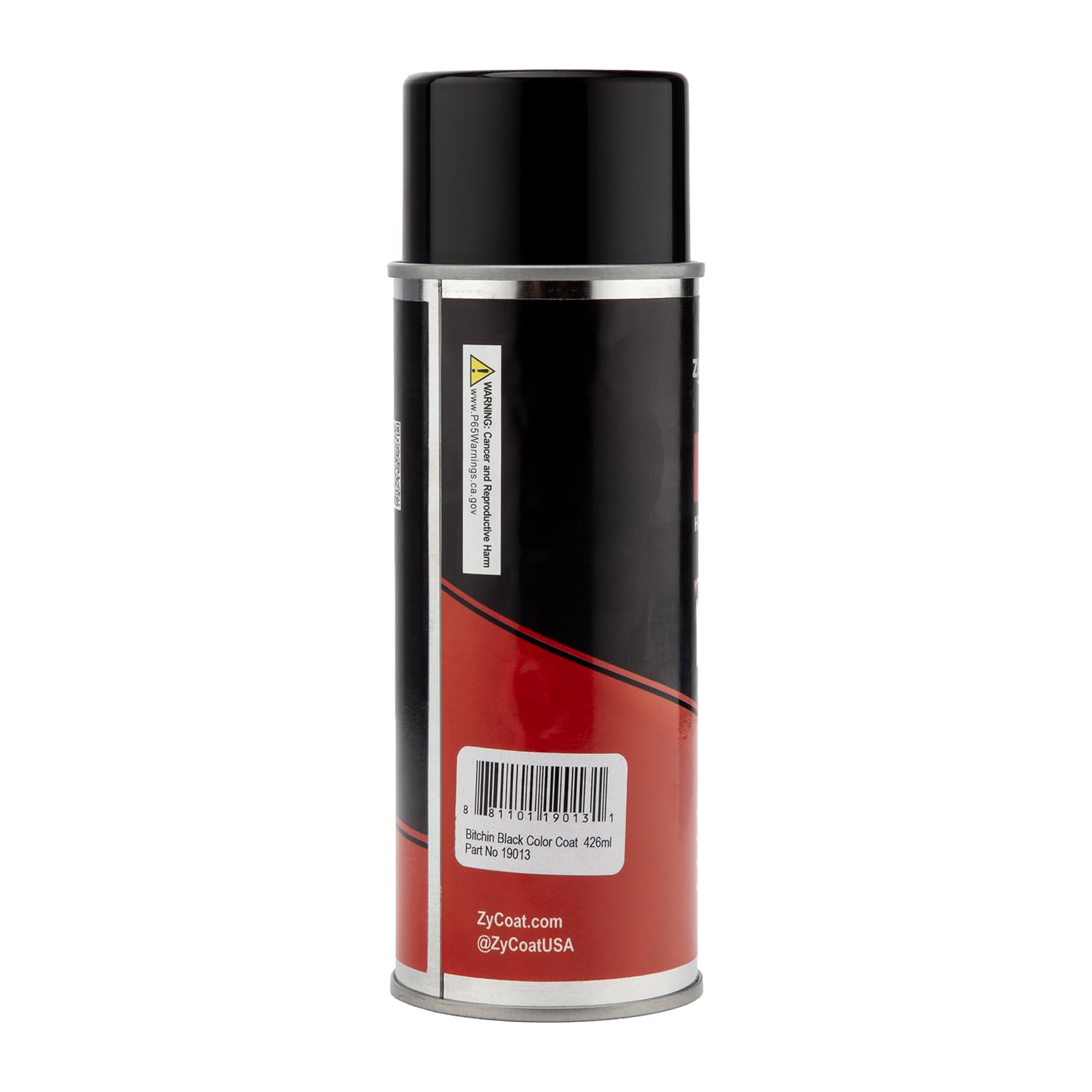 ZyCoat 19013 ZyCor DIY High Temperature Aerosol Coating - Bitchin Black Color Coat, 13 Ounce