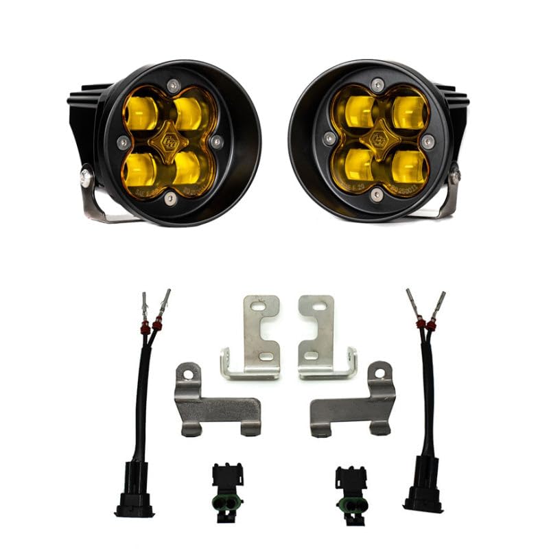 Baja Designs Squadron FPK SAE Amber - Compatible with Toyota Rav4 (2016+) / Highlander (2014-2019)