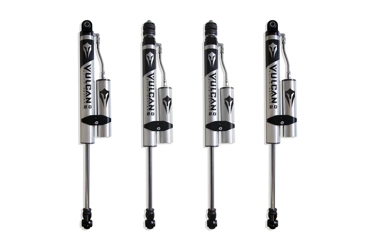 Part# 947340VR MAX TRAC SUSPENSION'S is A Box KIT Including Front & Rear Vulcan Series Reservoir Shocks (W/ 4" Lift KIT)
