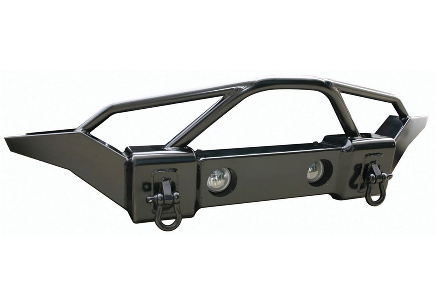 Rampage Products Front Recovery Bumper with Stinger Rampage | Steel, Textured Black | 88510 | Fits 2007 - 2018 Jeep Wrangler JK