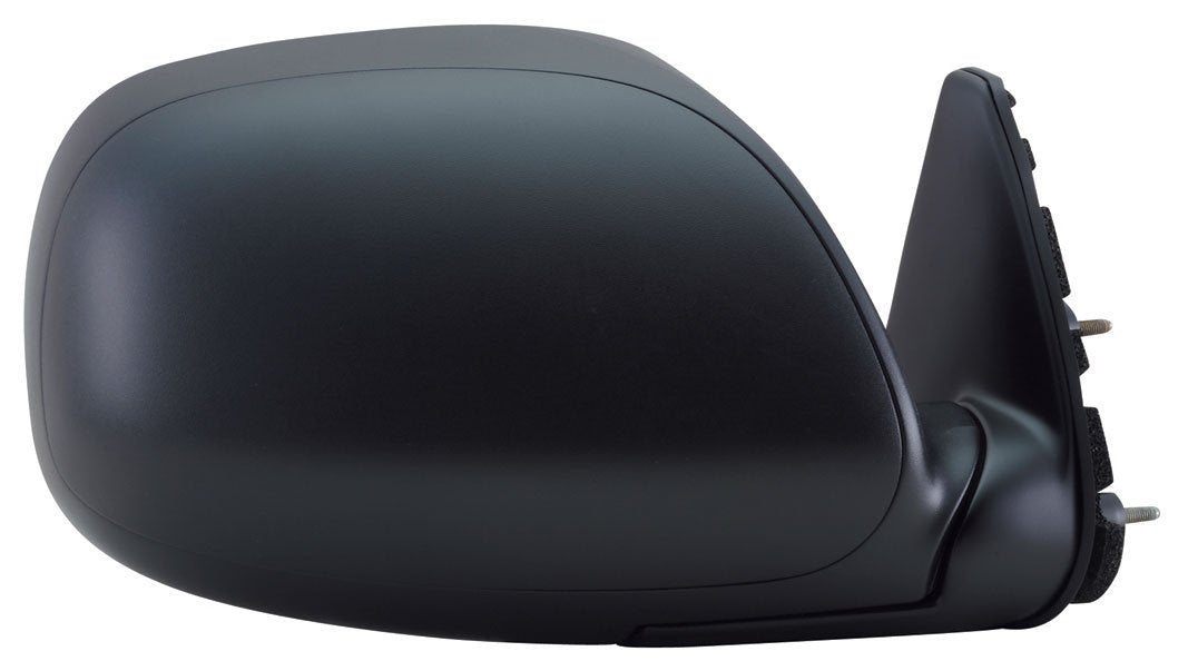 Mirror Passenger Side for Toyota Tundra Pick-Up, Black, Foldaway, Manual