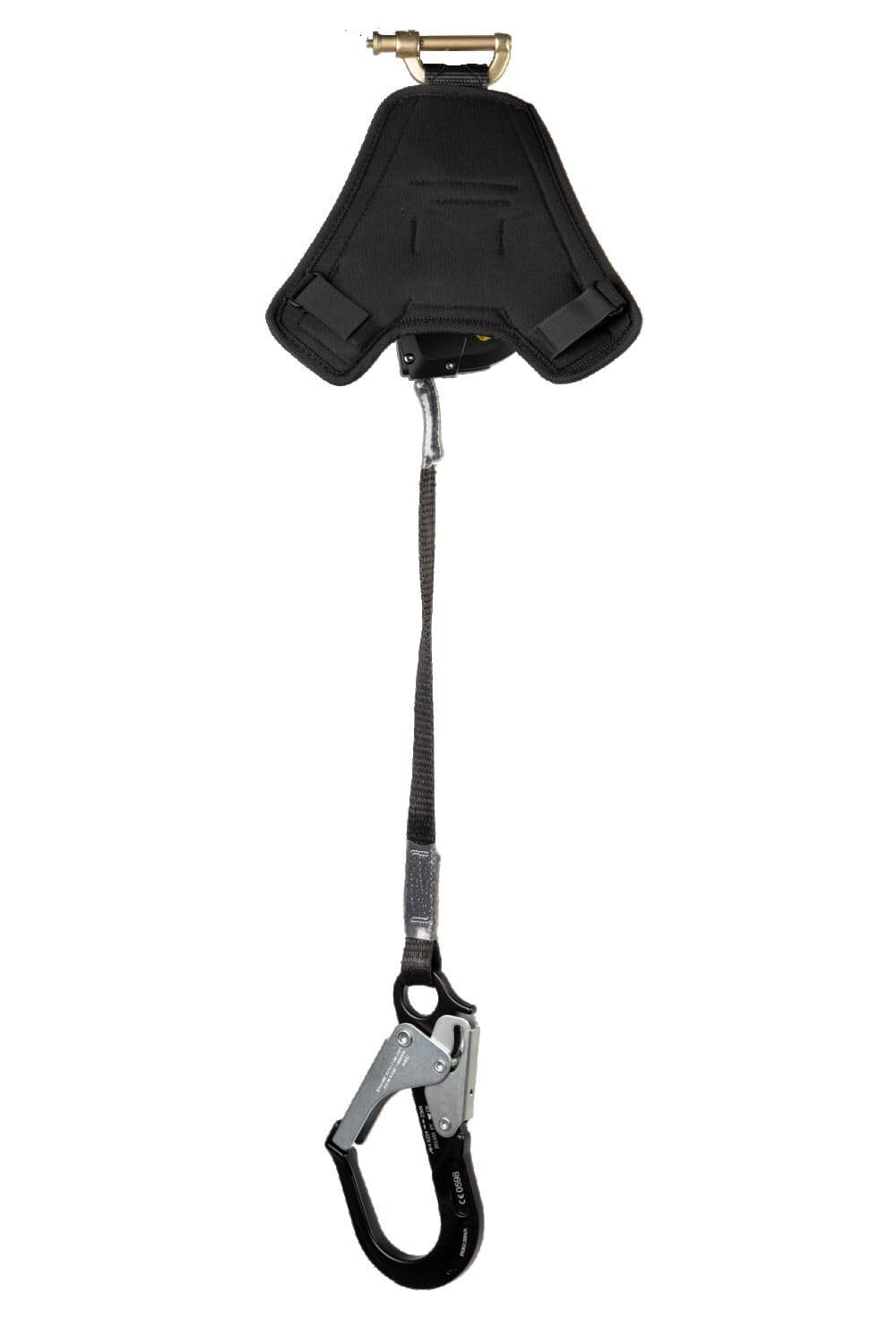 Bantam Werner 6' Web Leading Edge Self Retracting Lifeline With Al Rebar Hook