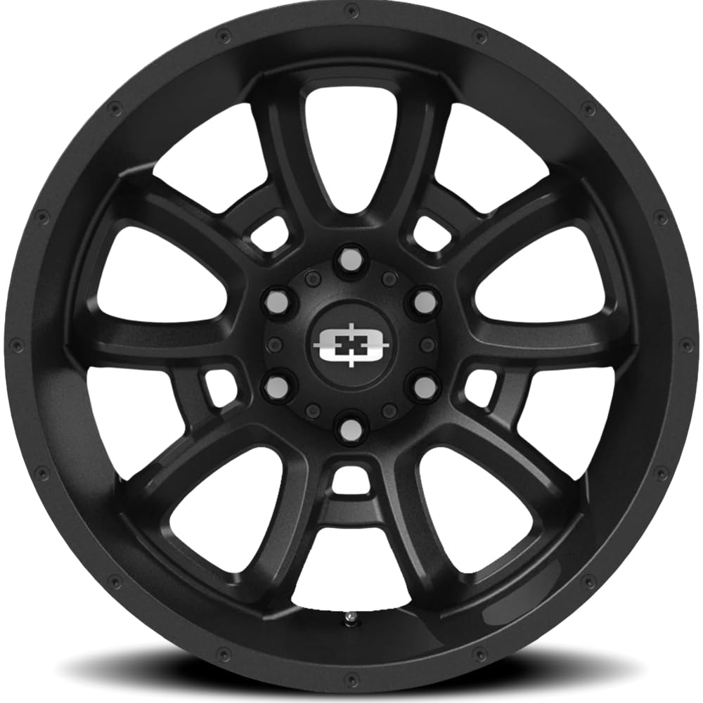 20" Inch VIS-VOR 415 Bomb 6x139.7 Wheel Rim 20x12-51mm Black