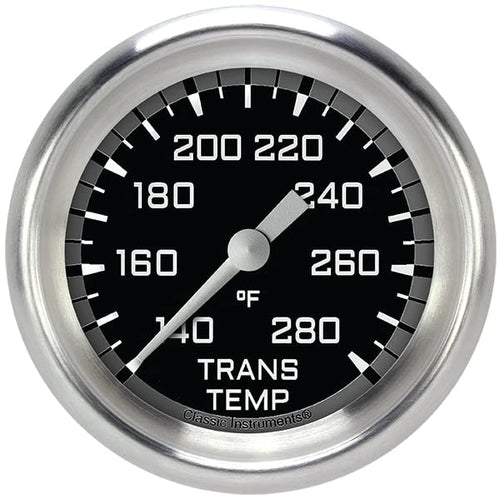 AX327GAPF Classic Instruments AutoCross Gray 2-5/8" Transmission Temperature Gauge