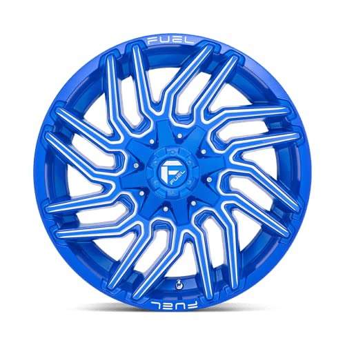 D774 TYPHOON FUEL OFF-ROAD 20X10, 8X170, 4.79, 18mm ANODIZED BLUE MILLED - D77420001747