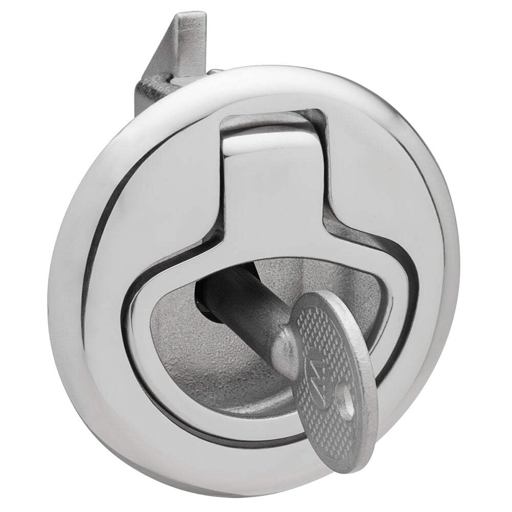 Slam Latch Whitecap Stainless Steel Locking Ring Pull