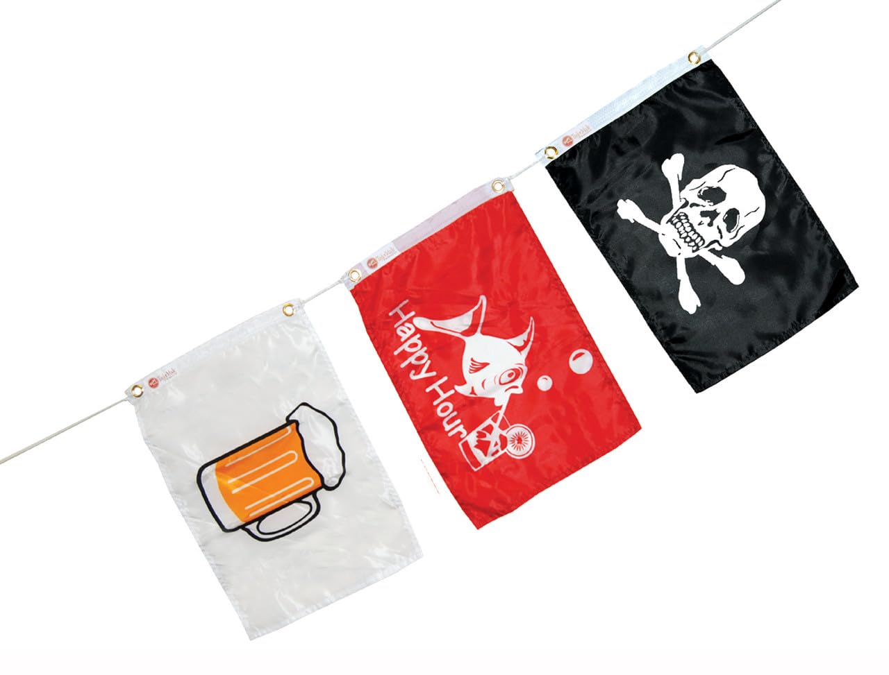 Taylor Made Products 93311 Party Novelty Flag Three Pack Boating Hardware & Maintenance Supplies