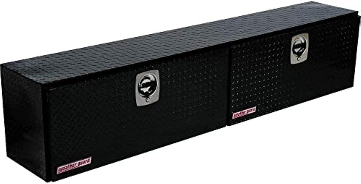 Black WEATHER GUARD Aluminum Hi Super Side Truck Box 391502