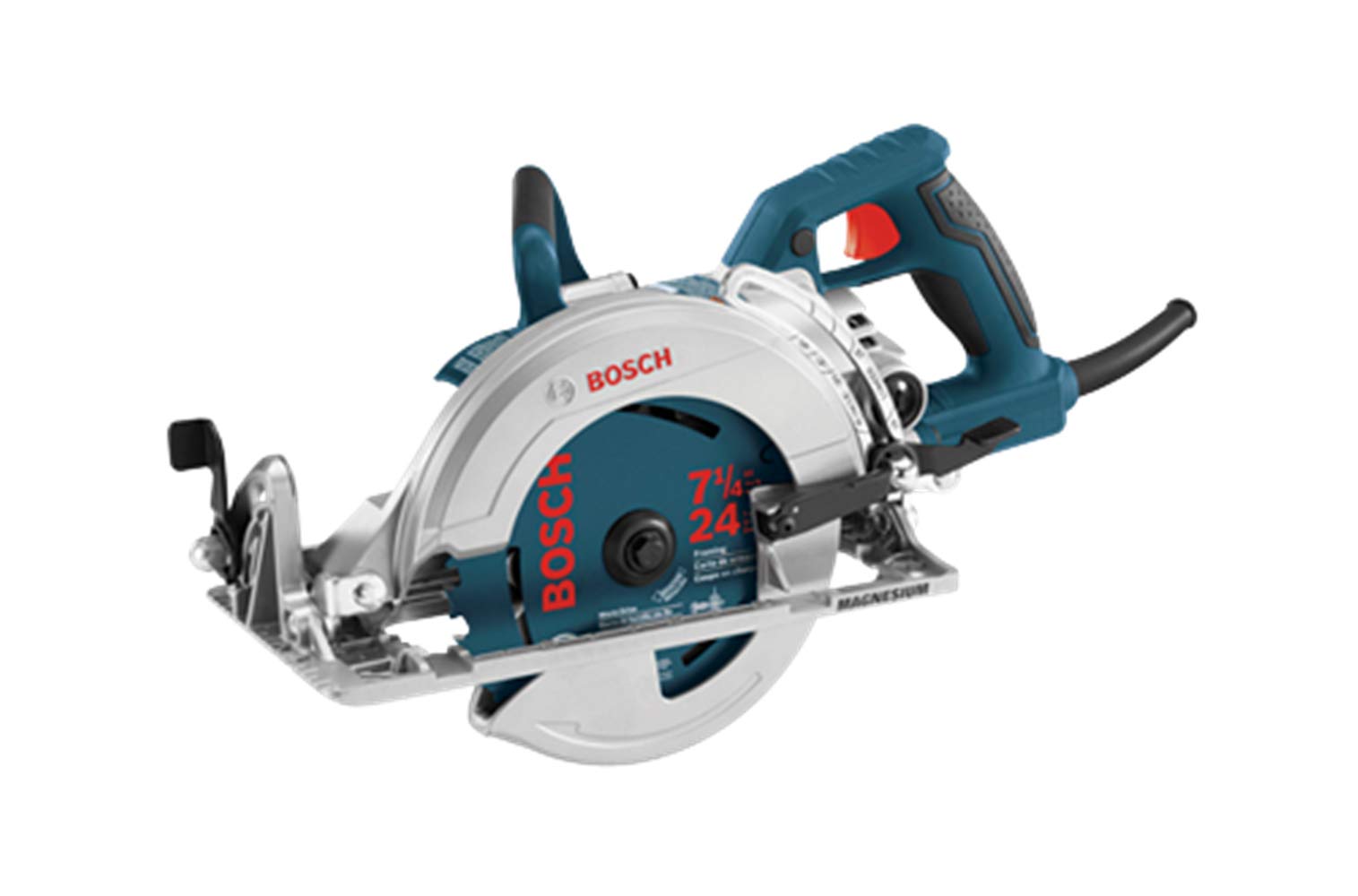 7-1/4-Inch Bosch Worm Drive Circular Saw CSW41, Blue