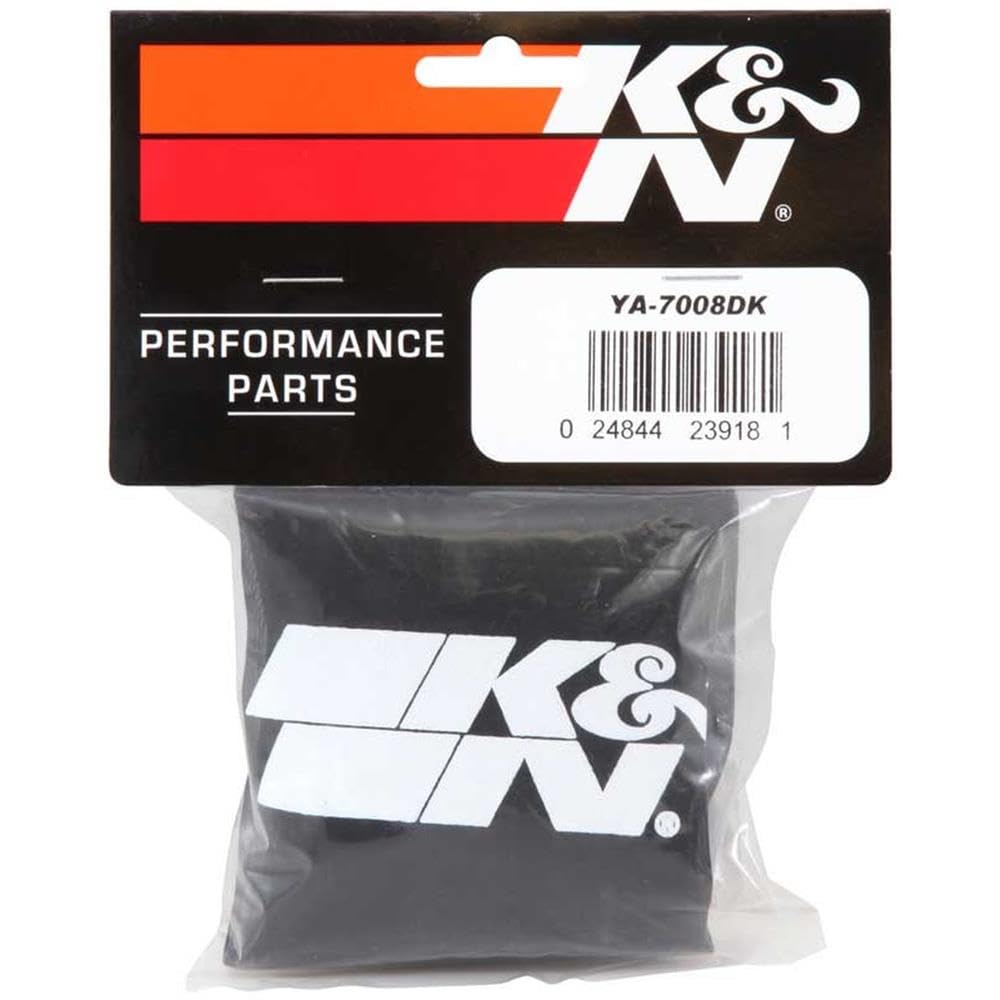 K&N Black Drycharger YA-7008DK Filter Wrap - for Your YA-7008 Filter