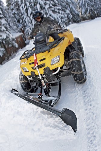 ProVantage WARN 78395 ATV Center Plow Mount Kit , Black
