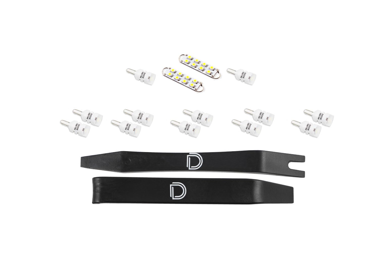LED interior bulb pack Diode Dynamics compatible with Chevrolet Silverado 1998-2006, Stage 1