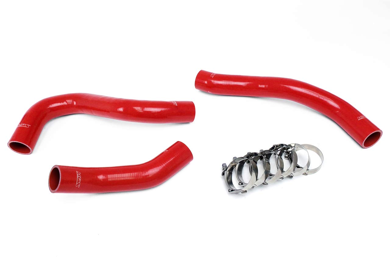 Silicone Radiator Hose Kit HPS 57-1457-RED Coolant