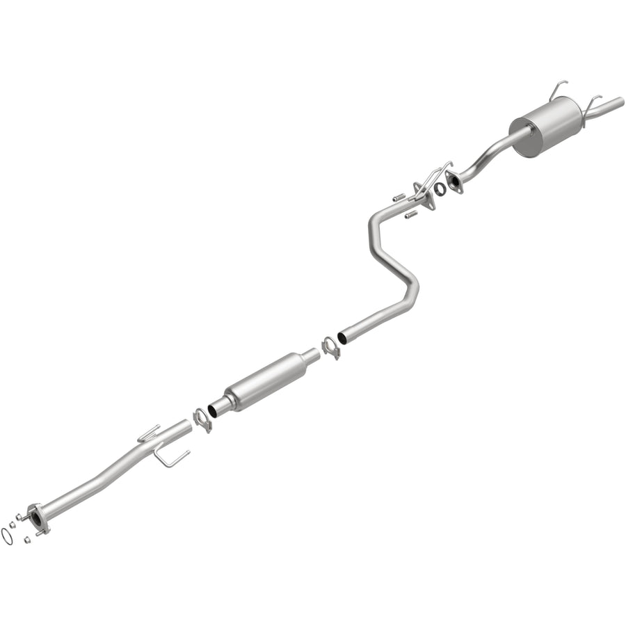 Replacement Exhaust System Kit BRExhaust 106-0727: Compatible with 1992-2000 Honda Civic, 1997-2000 Acura EL 1.5L/1.6L