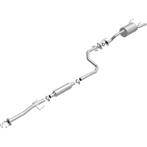 Replacement Exhaust System Kit BRExhaust 106-0727: Compatible with 1992-2000 Honda Civic, 1997-2000 Acura EL 1.5L/1.6L