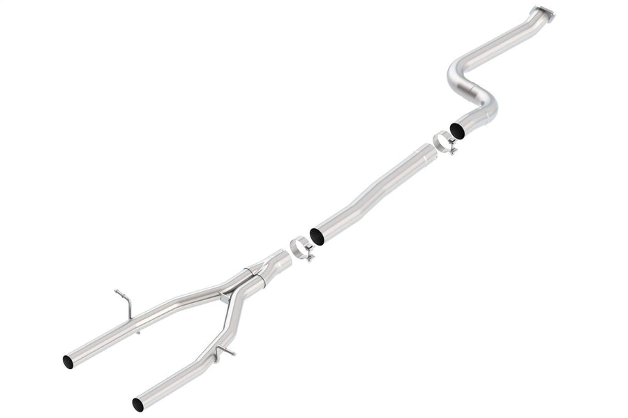 BORLA Performance Exhaust 60622 Mid-Pipes & Y Pipe 2016-2023 Chevrolet Camaro LS/LT 2.0L 4 Cyl. Turbo Automatic/Manual Transmission