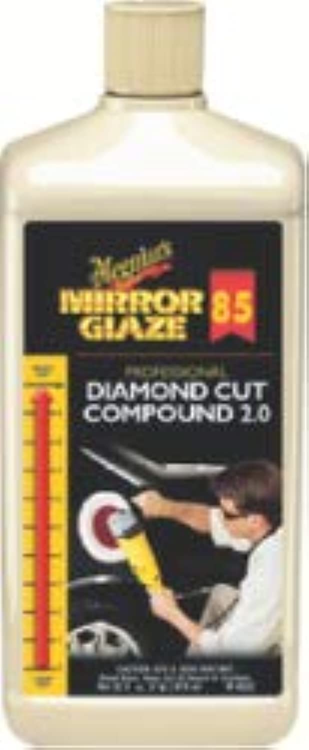 Meguiar's Diamond Cut Compound Professional 2.0 M8532 - Professional-Grade Compound Perfect to Remove Heavy Defects Like Scratches, Staining, Water Spots, and More While Restoring Shine & Gloss, 32 Oz